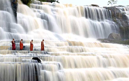 图文：越南达拉的僧侣