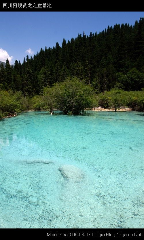 图片:黄龙风景区