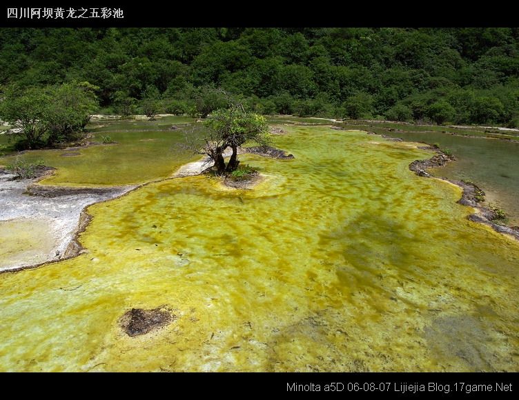 图片:黄龙风景区