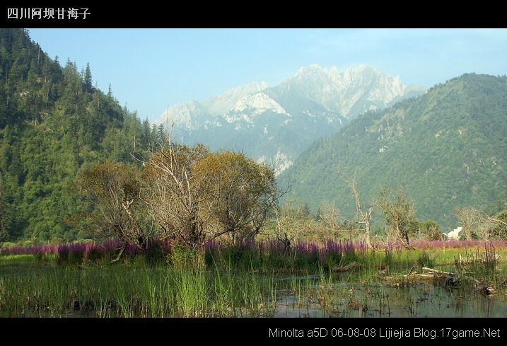 图片:甘海子风景区