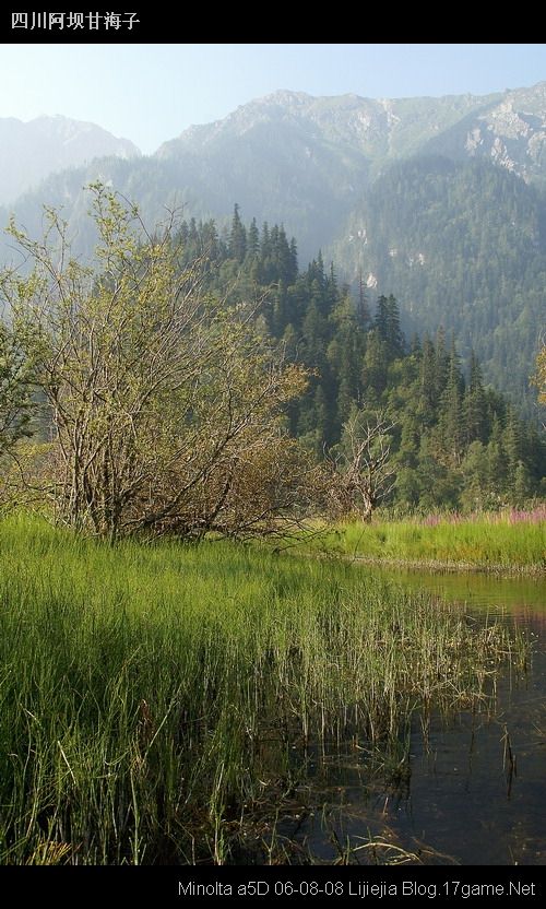 图片:甘海子风景区