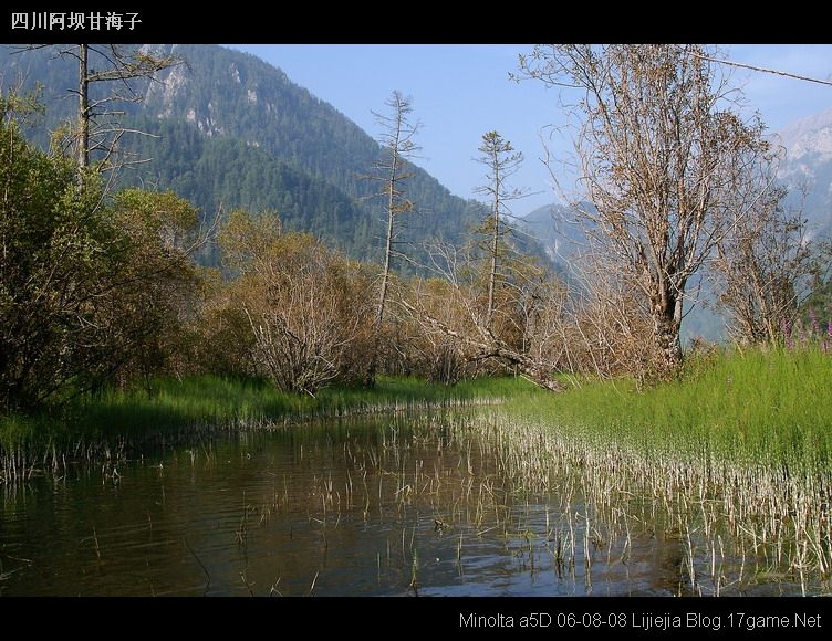 图片:甘海子风景区