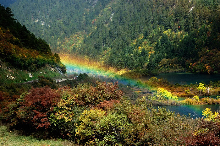 图片:九寨沟风景区