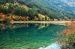 图片:九寨沟风景区