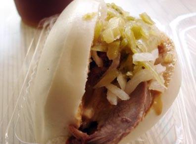 台湾美食图片：特色小吃-割包