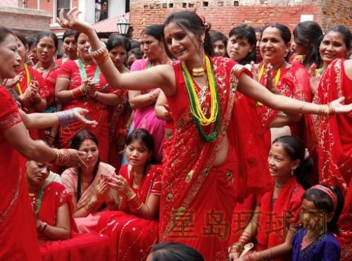 图片：尼泊尔女人节