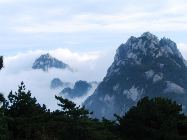 中国风景名胜-黄山风景图片