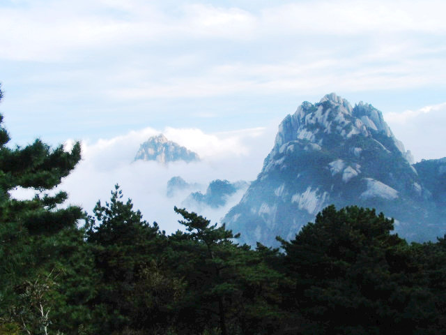 中国风景名胜-黄山风景图片