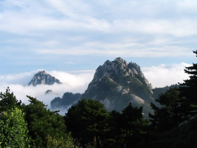 中国风景名胜-黄山风景图片