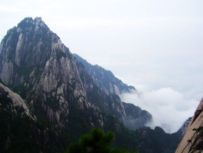 中国风景名胜-黄山风景图片