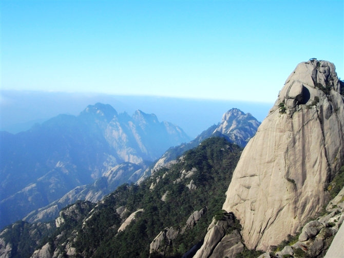 中国风景名胜-黄山风景图片