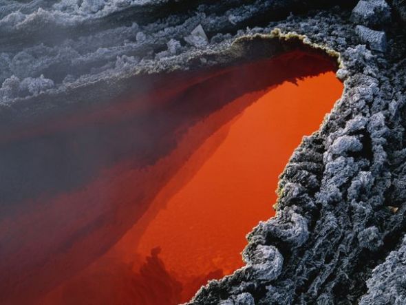 埃特纳火山熔岩流