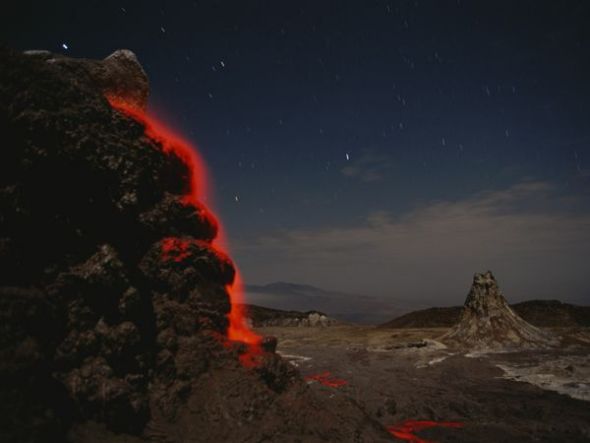 伦盖伊火山