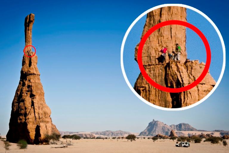 圖片：華裔探險家攝攀岩聖地絕壁高350米