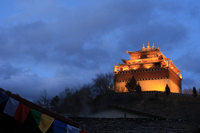 云南风景图片：松赞林寺