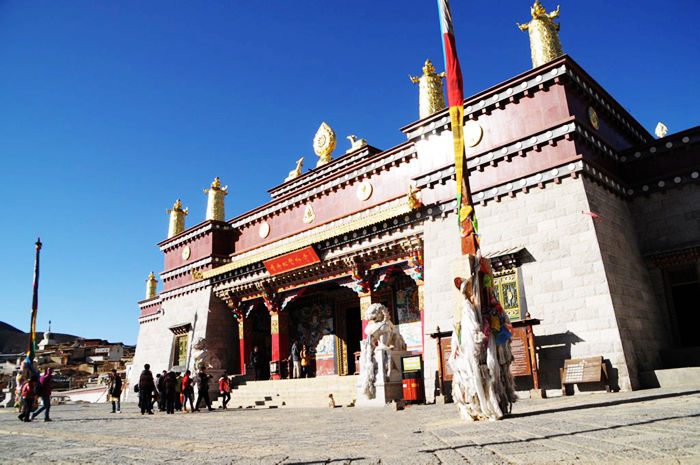 云南风景图片：松赞林寺