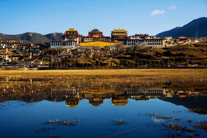 云南风景图片：松赞林寺