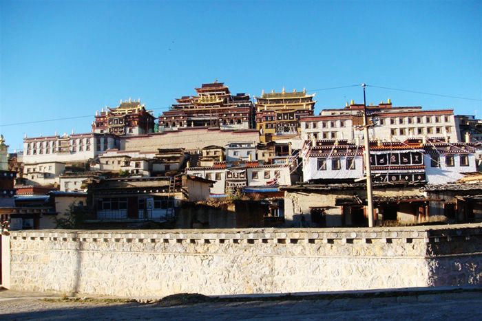 云南风景图片：松赞林寺