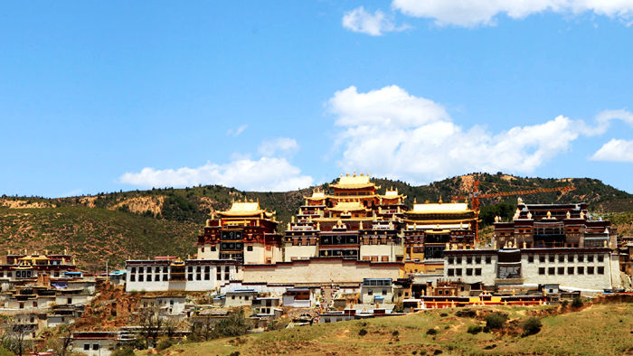 云南风景图片：松赞林寺