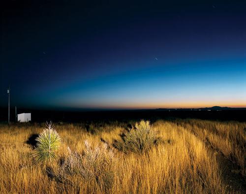 Marfa:德克萨其夜空中的日光